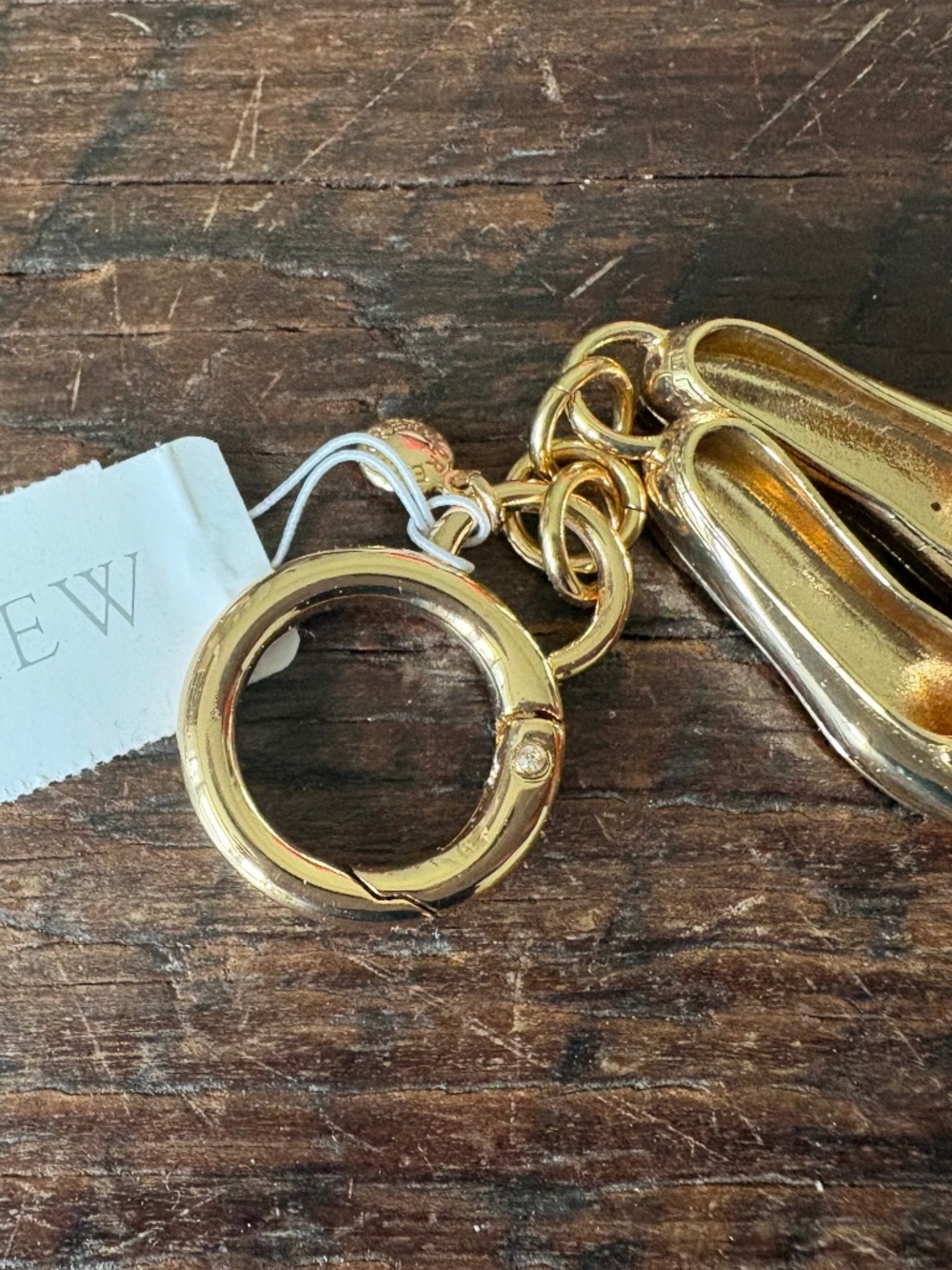 NWT JCREW Ballet Flats Bag Charm